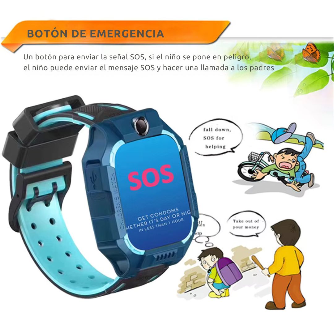 Reloj Inteligente Para Niños con GPS